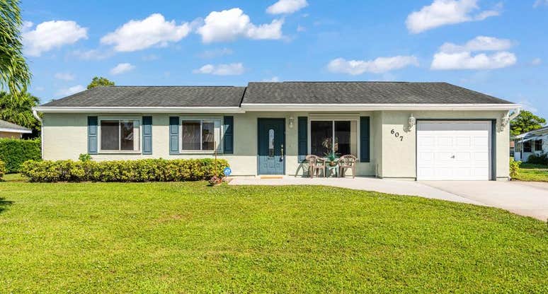 607 Southwest Everett Court Port St Lucie FL 34953 Property Listing
