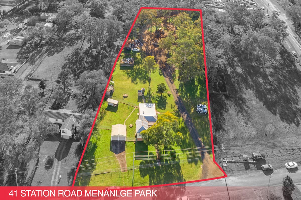 41 Station Road, Menangle Park, NSW, 2563 AcreageSemiRural Sold on 10