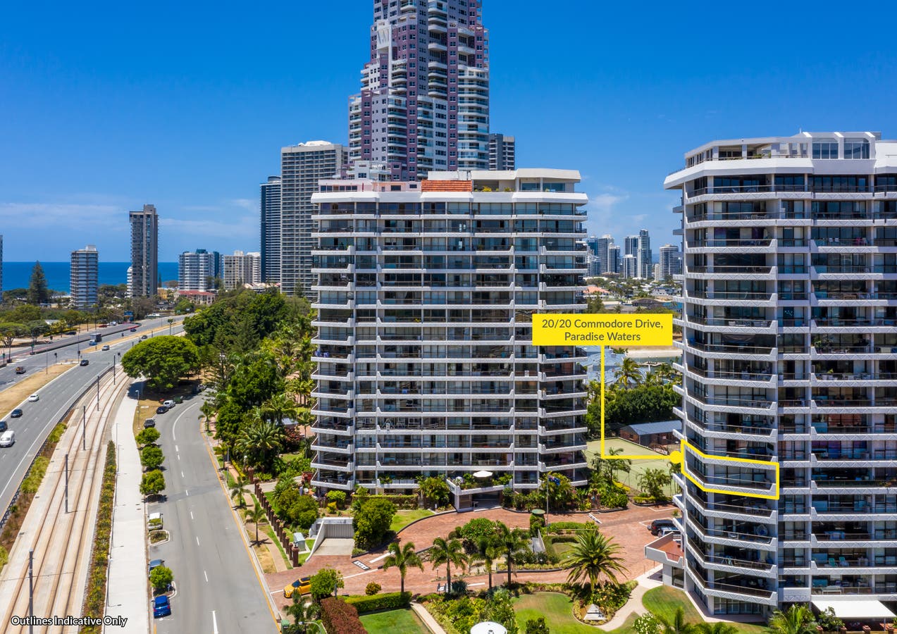 20/20 Commodore Drive, Surfers Paradise, QLD, 4217 Apartment Sold on
